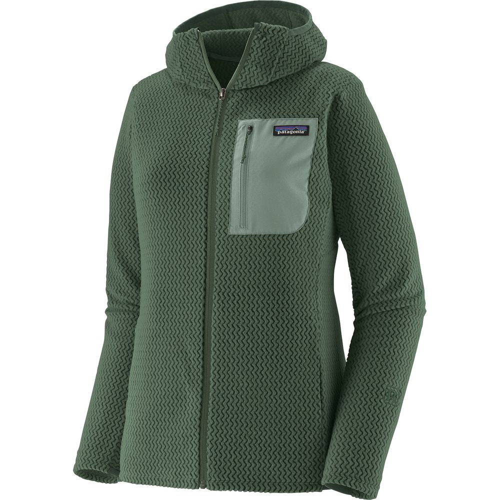 Patagonia R1 Air Full-Zip Fleecejacke Damen canopy-green Produktbild 0