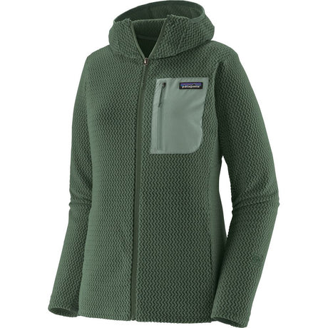 Patagonia R1 Air Full-Zip Fleecejacke Damen canopy-green Produktbild 0