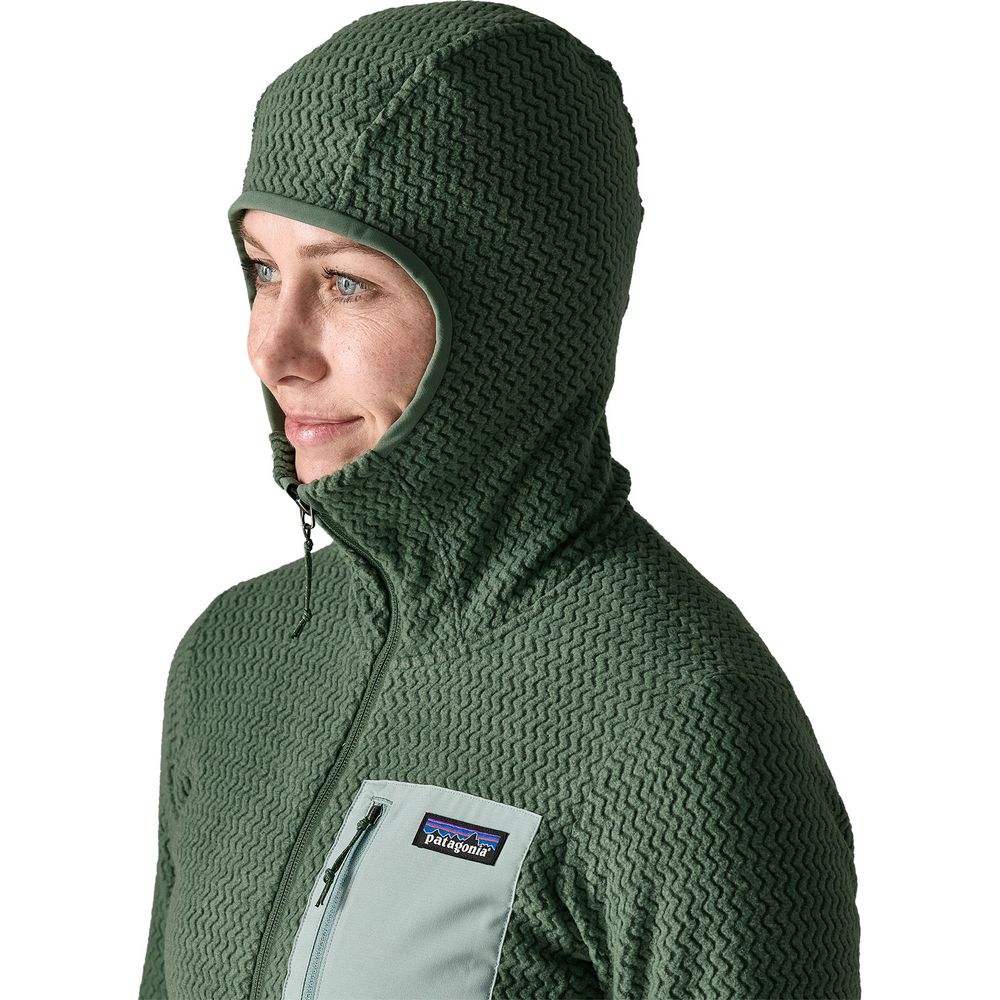 Patagonia R1 Air Full-Zip Fleecejacke Damen canopy-green Produktbild 2