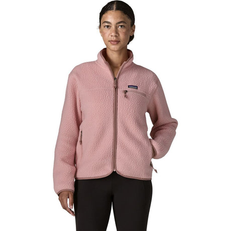 Patagonia Retro Pile Fleecejacke Damen fuzzy-mauve Produktbild 1