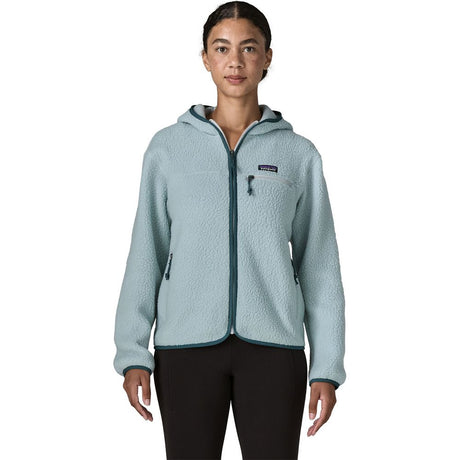 Patagonia Retro Pile Hoody Fleecejacke Damen virtually-blue Produktbild 1
