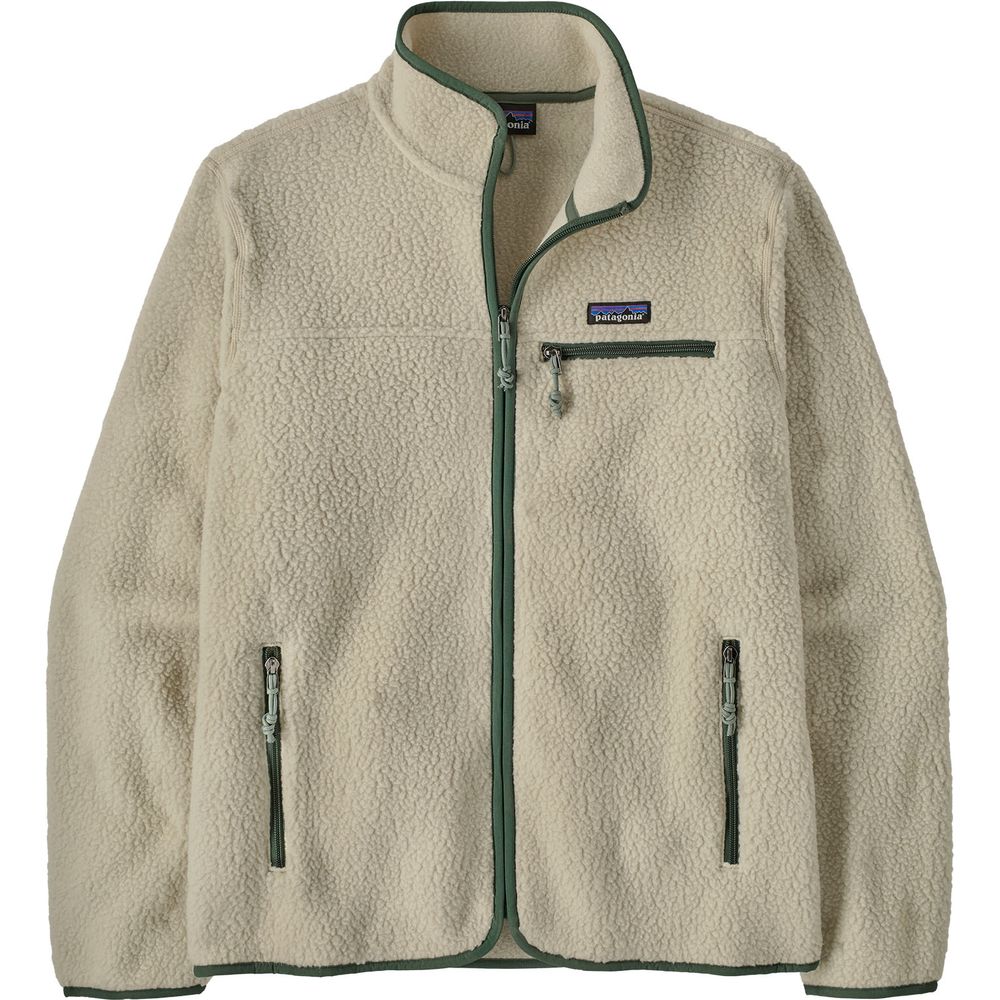 Patagonia Retro Pile Jacket Fleecejacke Herren pelican / canopy-green Produktbild 0