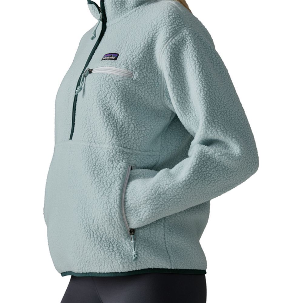 Patagonia Retro Pile Marsupial Fleecejacke Damen virtually-blue Produktbild 3
