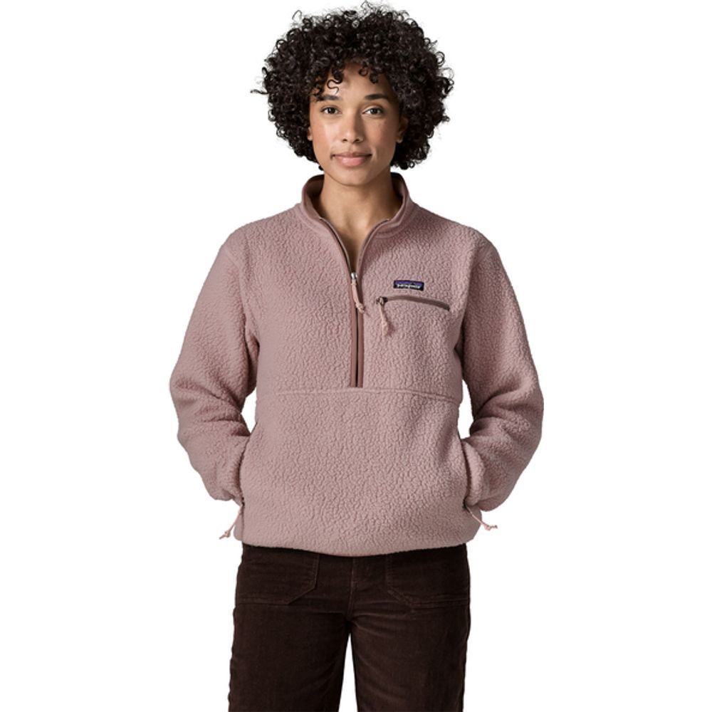 Patagonia Retro Pile Marsupial Half-Zip Fleecepullover Damen stingray-mauve Produktbild 1
