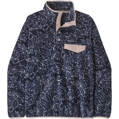 Patagonia Synch Snap-T Fleecepullover Damen saxifrage / sunken-blue Produktbild 0