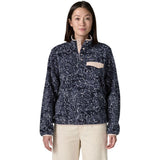Patagonia Synch Snap-T Fleecepullover Damen saxifrage / sunken-blue Produktbild 1
