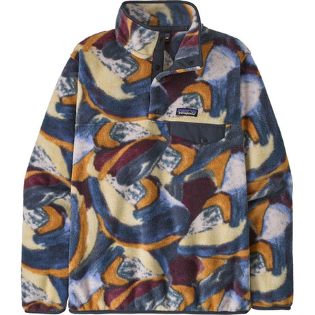 Patagonia Synch Snap-T Fleecepullover Damen smudge / smolder-blue Produktbild 0