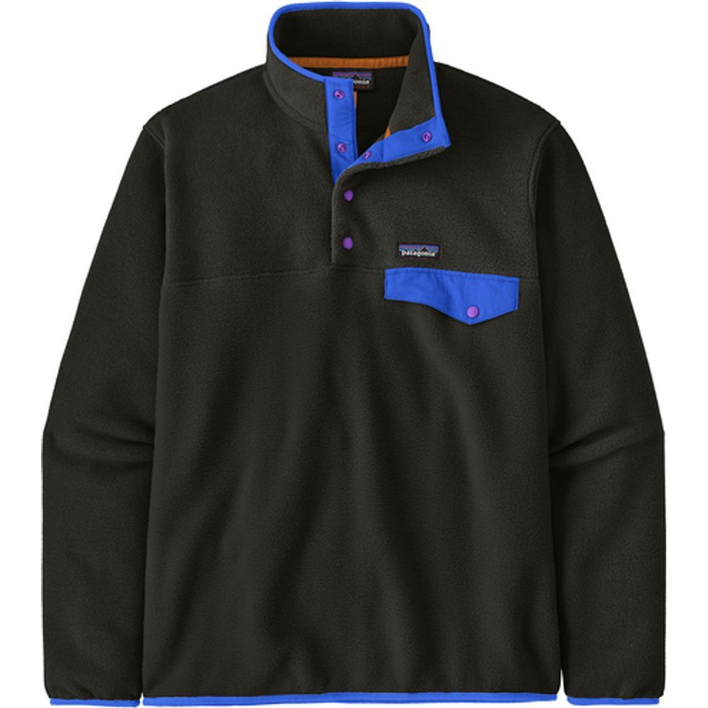 Patagonia Synch Snap-T Midlayer Herren black / p6 / blue Produktbild 0