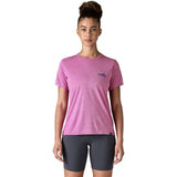 Patagonia W's Cap Cool Daily Graphic Damen T-Shirt '73 skyline: brisk purple x dye Produktbild 1