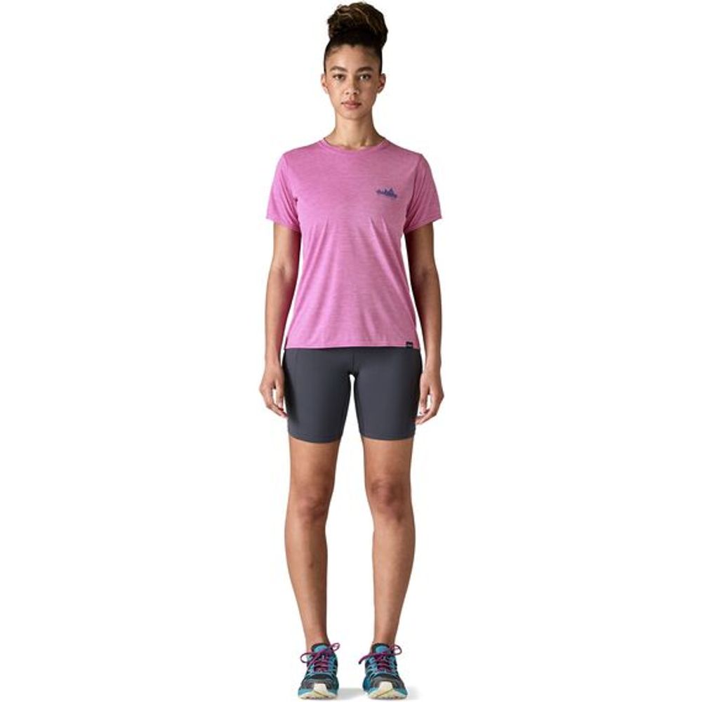 Patagonia W's Cap Cool Daily Graphic Damen T-Shirt '73 skyline: brisk purple x dye Produktbild 3