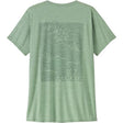 Patagonia W's Cap Cool Daily Graphic Damen T-Shirt strataspire: ellwood green x dye Produktbild 0