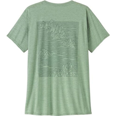 Patagonia W's Cap Cool Daily Graphic Damen T-Shirt strataspire: ellwood green x dye Produktbild 0