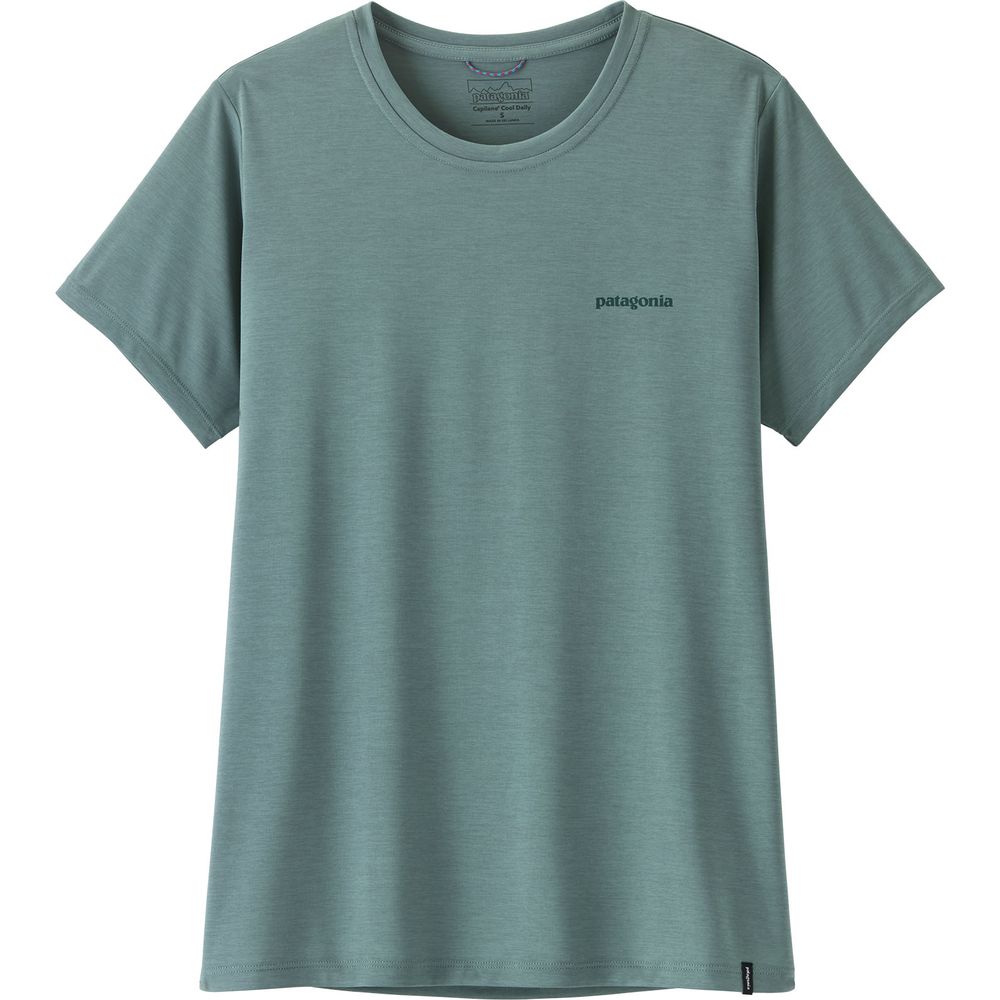 Patagonia W’s Capilene Cool Daily Damen Funktionsshirt - Boardshort Logo blue sage-light blue sage x dye Produktbild 0