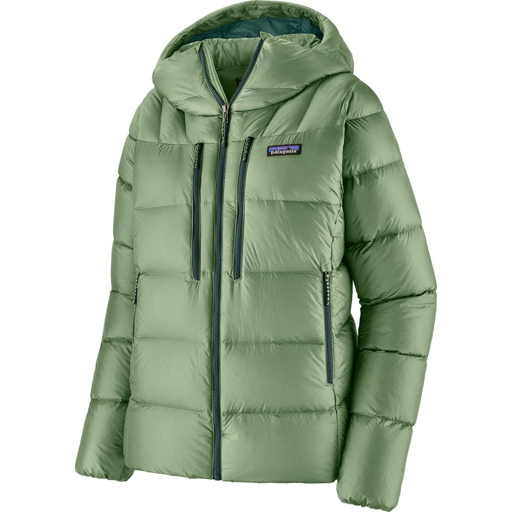 Patagonia W's Fitz Roy Down Hoody Damen Daunenjacke ellwood green Produktbild 0