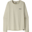 Patagonia W’s Long-Sleeved Capilene Cool Daily Damen Langarmshirt - Boardshort Logo dyno white Produktbild 0
