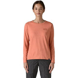 Patagonia W's L/s Cap Cool Daily Graphic Shirt strataspire: moment pink x dye Produktbild 1