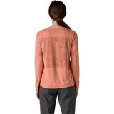 Patagonia W's L/s Cap Cool Daily Graphic Shirt strataspire: moment pink x dye Produktbild 2