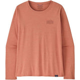 Patagonia W's L/s Cap Cool Daily Graphic Shirt strataspire: moment pink x dye Produktbild 4