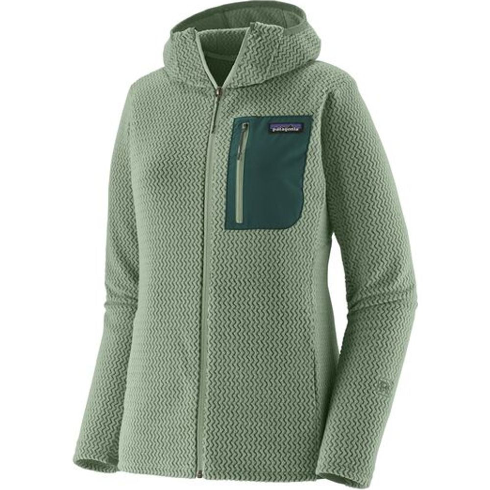 Patagonia W's R1 Air Full-zip Hoody Damen Fleecejacke ellwood green Produktbild 0