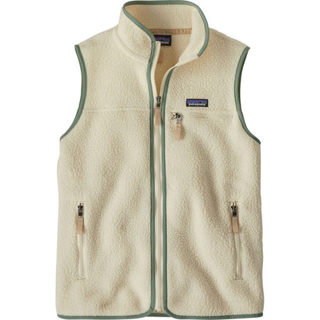Patagonia W's Retro Pile Damen Weste natural w ellwood green Produktbild 0