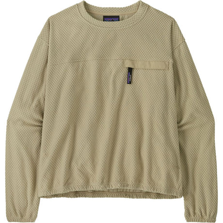Patagonia Ws Textured Fleece Crewneck Damen Pullover weathered stone Produktbild 0