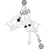 Petzl Connect Adjust Verbindungsmittel orange Produktbild 4