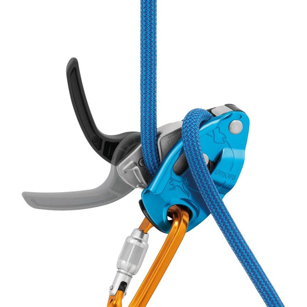 Petzl Grigri Halbautomat Sicherungsgerät blue Produktbild 2
