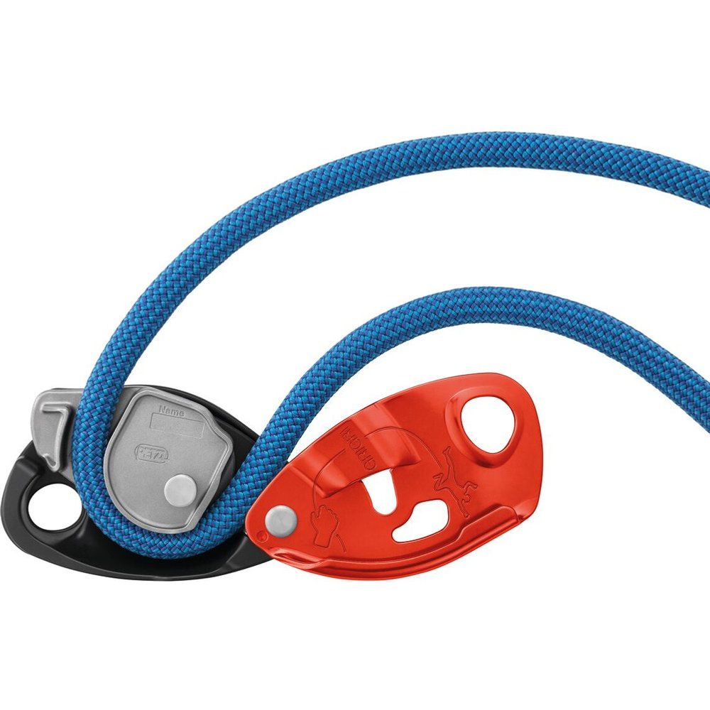Petzl Grigri Halbautomat Sicherungsgerät red/orange Produktbild 1