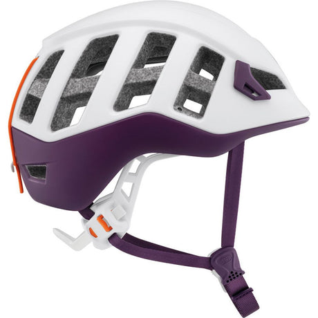 Petzl Meteora Damen Kletterhelm weiß/violett Produktbild 1