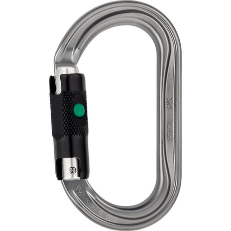 Petzl OK Ball-Lock Verschlußkarabiner grau Produktbild 0
