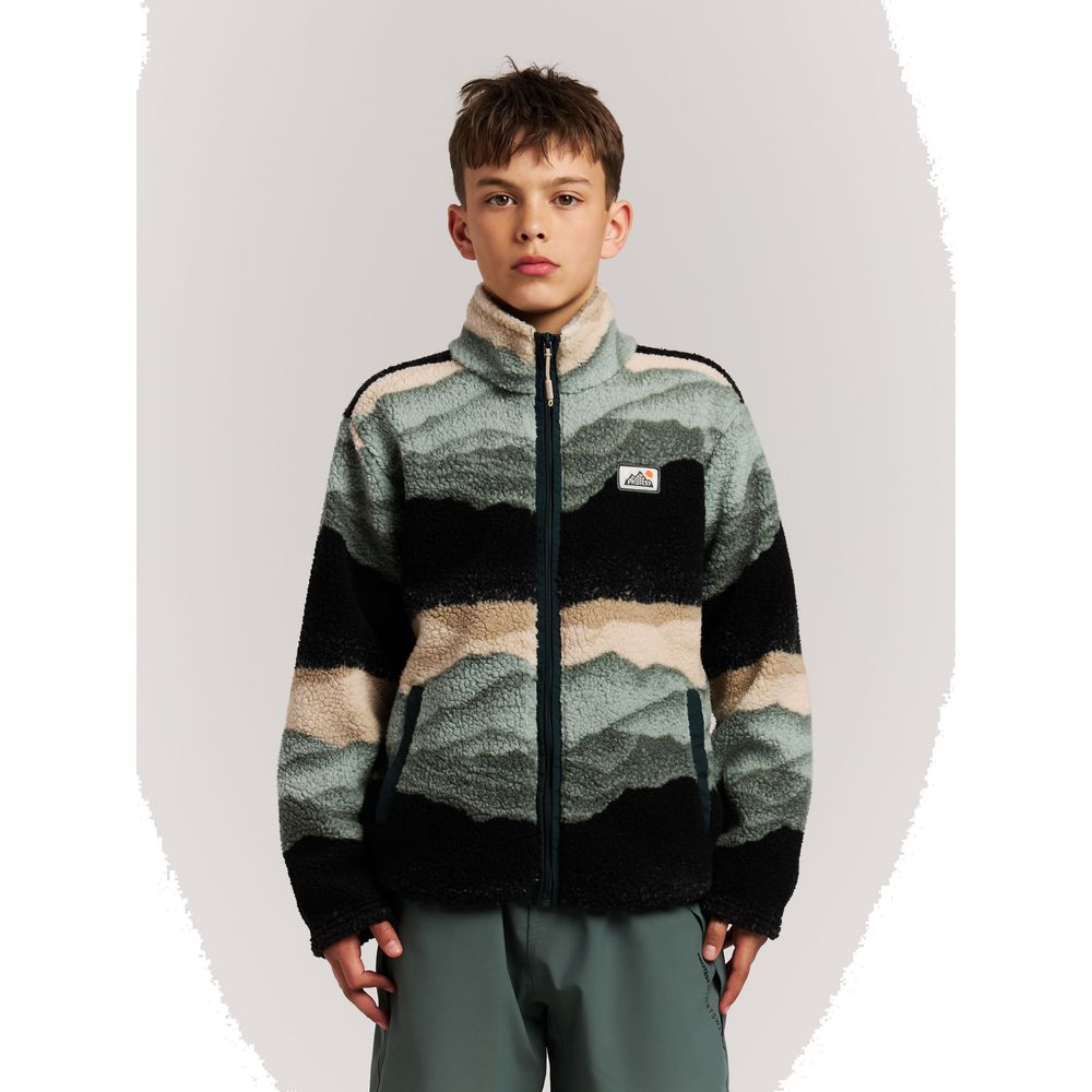 Protest Kinder-Fleecejacke mit durchgehendem Reißverschluss Prtrooney Jr evergreen Produktbild 0