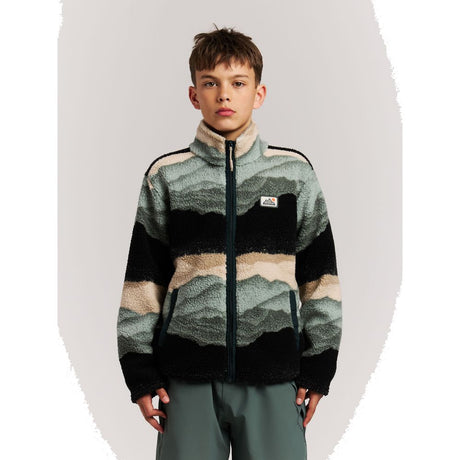 Protest Kinder-Fleecejacke mit durchgehendem Reißverschluss Prtrooney Jr evergreen Produktbild 0