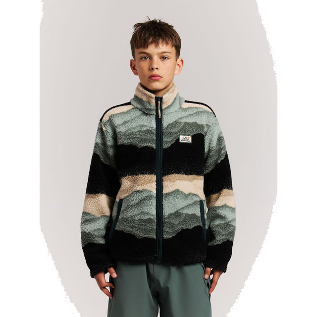 Protest Kinder-Fleecejacke mit durchgehendem Reißverschluss Prtrooney Jr evergreen Produktbild 0