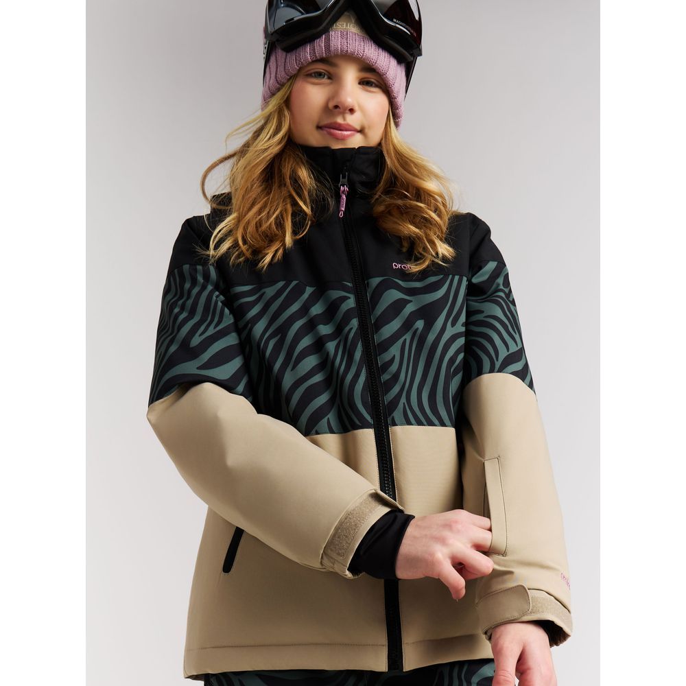Protest Kinder-Skijacke Prtdeline Jr evergreen Produktbild 4