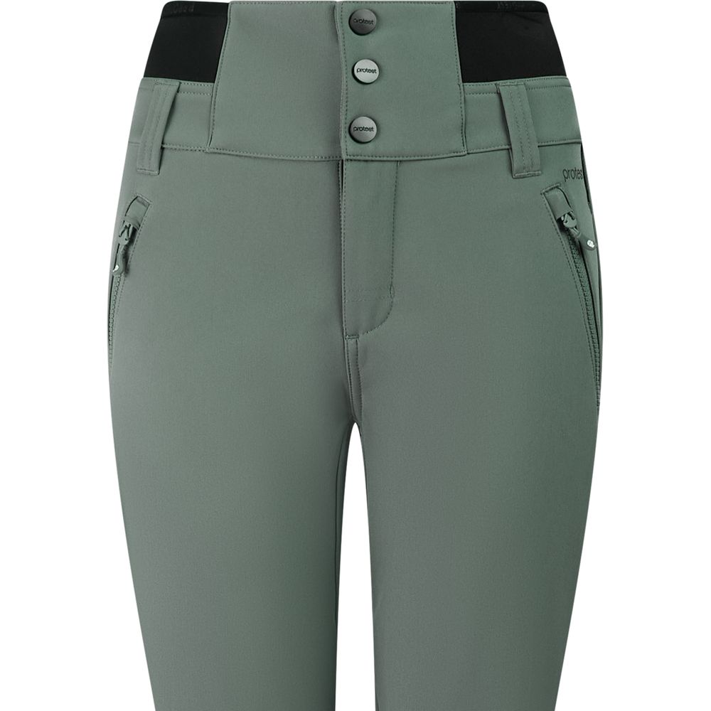 Protest Prthindon Softshell Snowpants Damen Skihose evergreen Produktbild 2