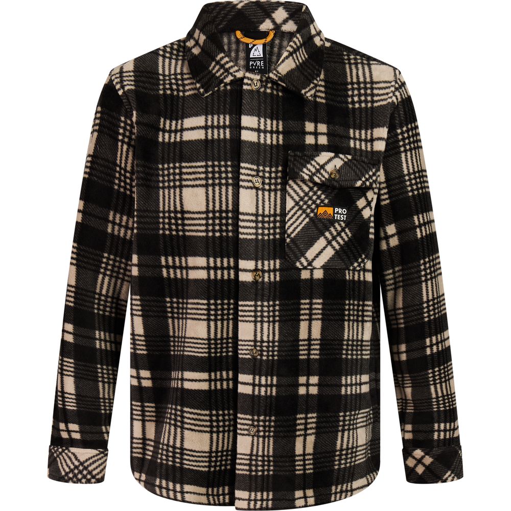 Protest Prtjacob Outdoor Herren Hemd bamboobeige Produktbild 0