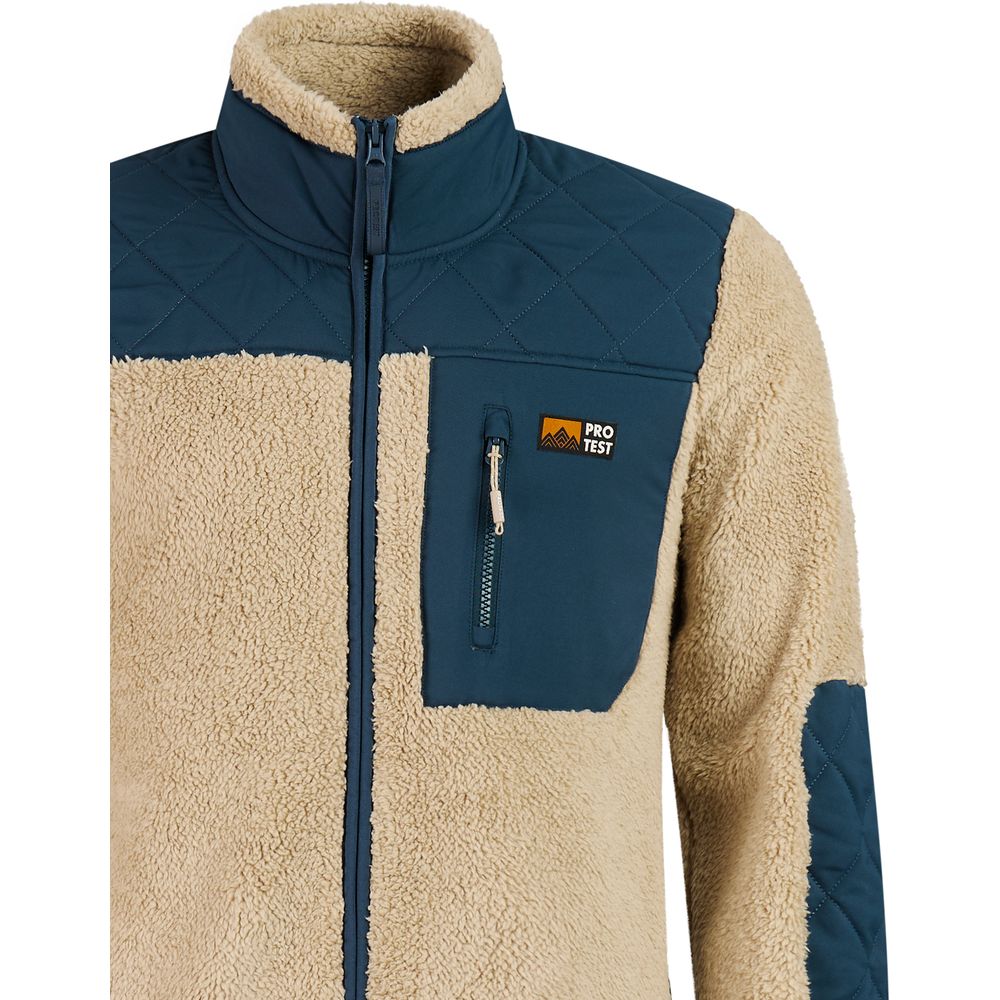 Protest Prtlongton Outdoor Full Zip Top Herren Fleecejacke bamboobeige Produktbild 2