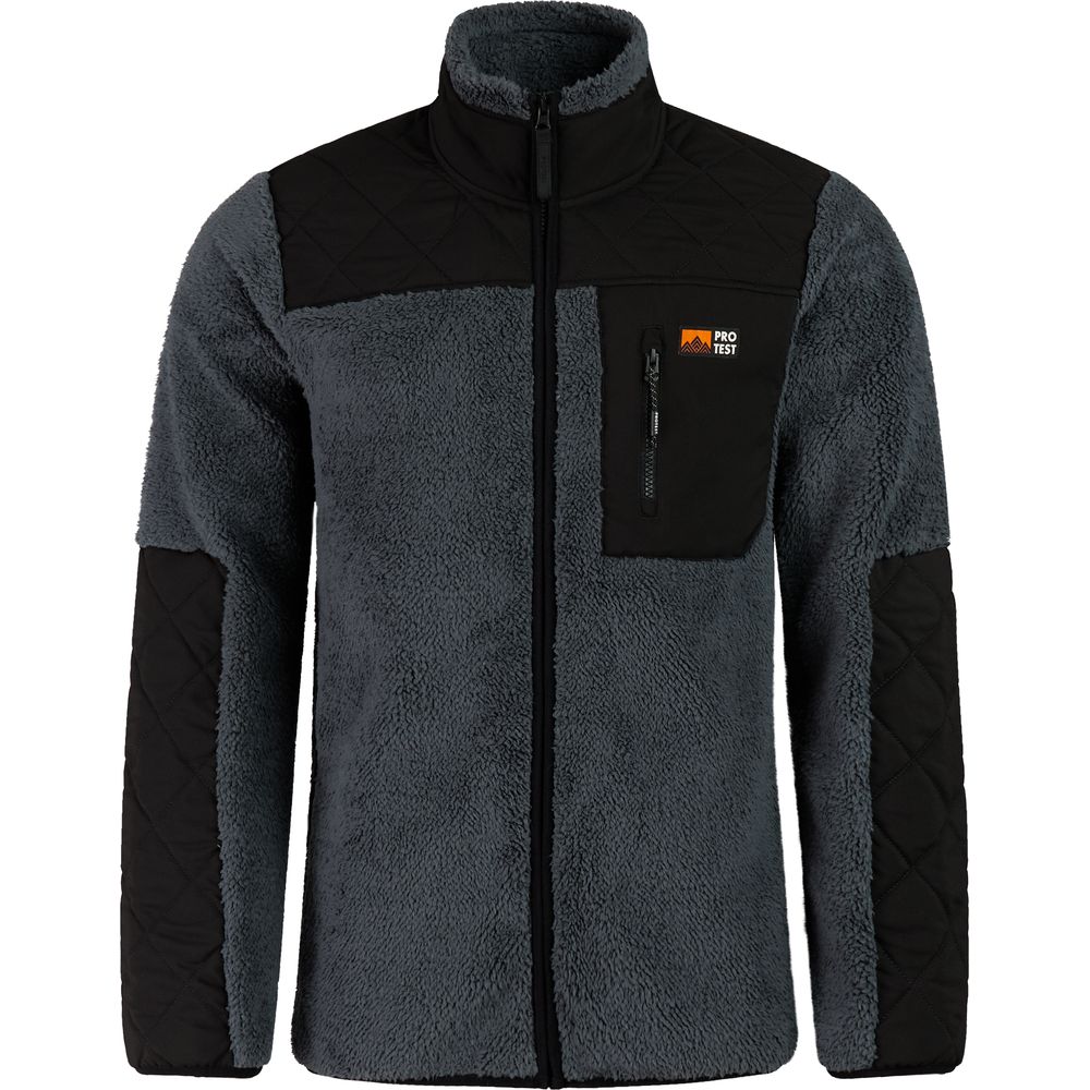 Protest Prtlongton Outdoor Full Zip Top Herren Fleecejacke basaltgrey Produktbild 0