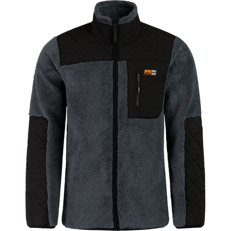 Protest Prtlongton Outdoor Full Zip Top Herren Fleecejacke basaltgrey Produktbild 0
