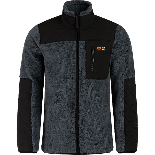 Protest Prtlongton Outdoor Full Zip Top Herren Fleecejacke basaltgrey Produktbild 0