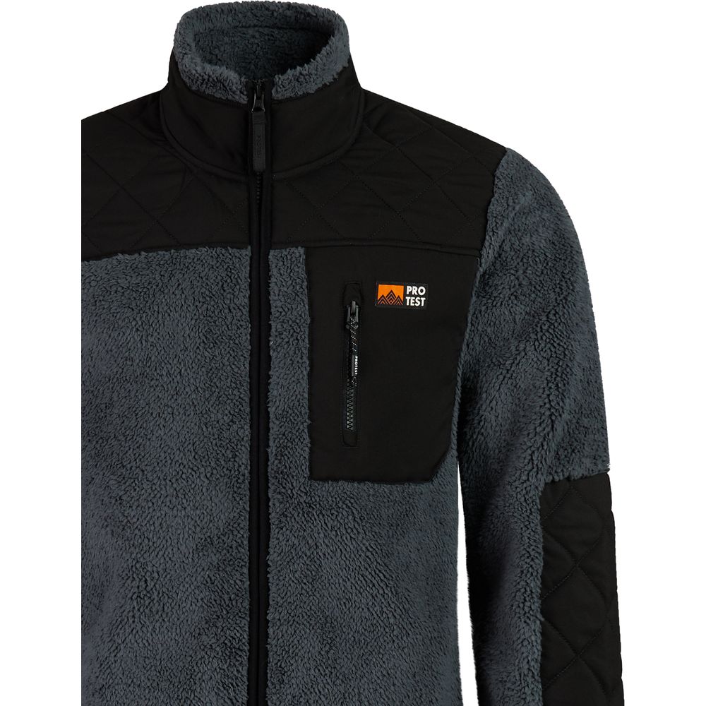 Protest Prtlongton Outdoor Full Zip Top Herren Fleecejacke basaltgrey Produktbild 2