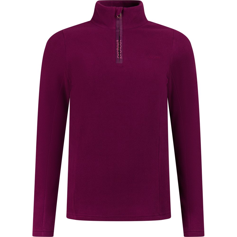 Protest Prtremutez 1/4 Zip Active Top Damen Fleecepullover current-purple Produktbild 0