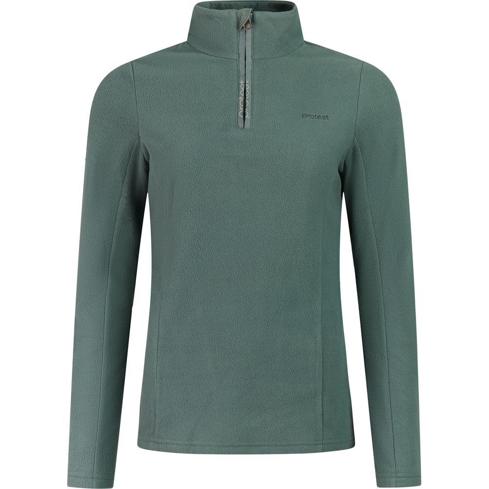 Protest Prtremutez 1/4 Zip Active Top Damen Fleecepullover evergreen Produktbild 0