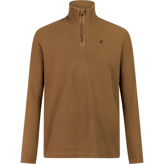 Protest Prtreperfecto 1/4 Zip Active Top Herren Midlayer sandy-brown Produktbild 0