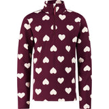 Protest Prttopsy Jr 1/4 Zip Active Top Kinder Skipullover current-purple Produktbild 0