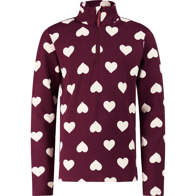 Protest Prttopsy Jr 1/4 Zip Active Top Kinder Skipullover current-purple Produktbild 0