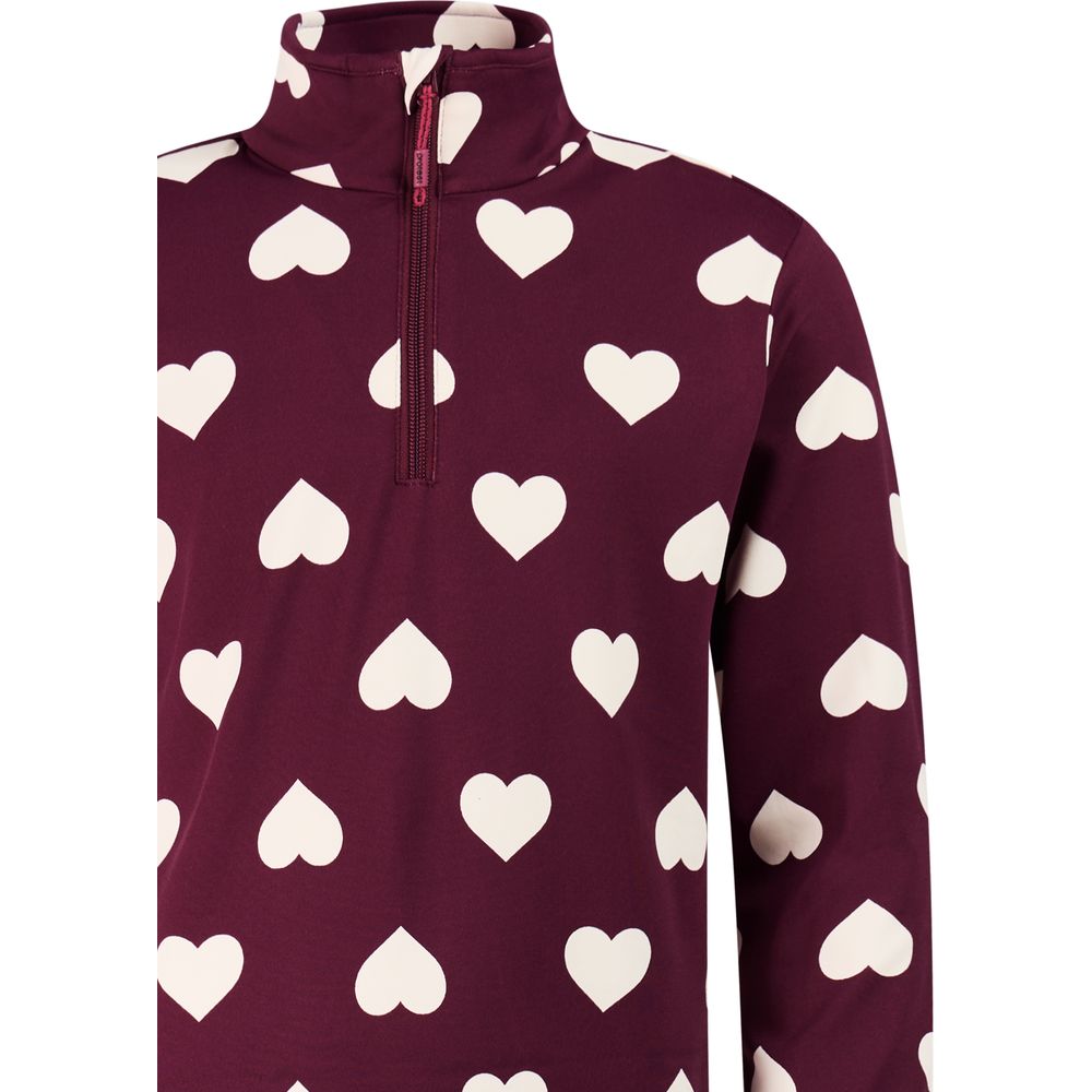 Protest Prttopsy Jr 1/4 Zip Active Top Kinder Skipullover current-purple Produktbild 2