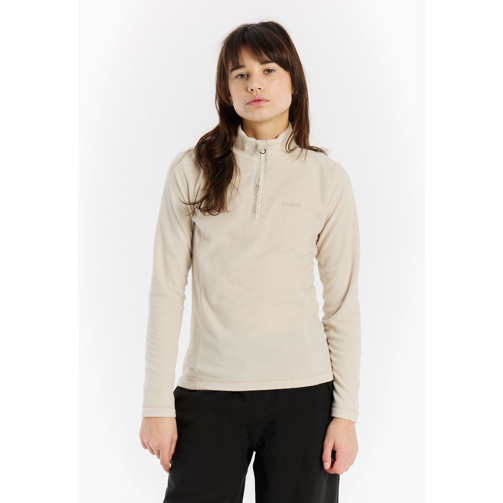 Protest Remutey Jr Kinder 1/4 Zip Active Top Midlayer kitoffwhite Produktbild 2