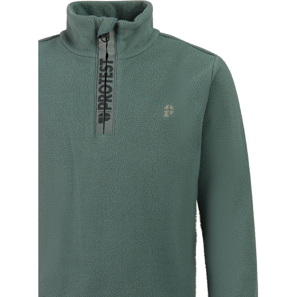 Protest Reperfecty Jr 1/4 Zip Active Top Kinder Midlayer evergreen Produktbild 2