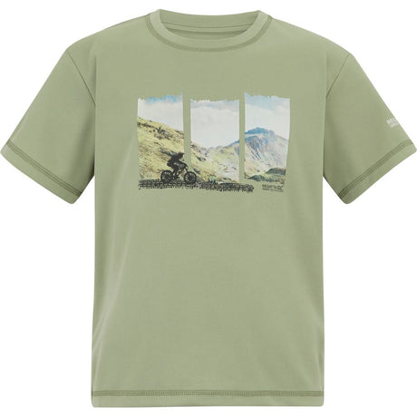 Regatta Alvarado Funktionsshirt Kinder light-sage Produktbild 0